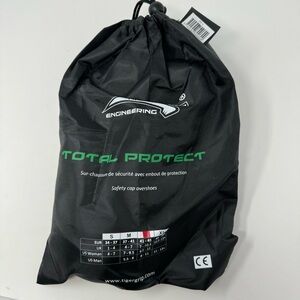 Tiger Grip Total Protection Overshoe with‎ Toe Cap Large Durable Rubber Safe NEW